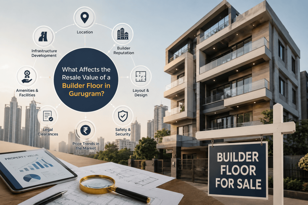 What Affects the Resale Value of a Builder Floor in Gurugram?