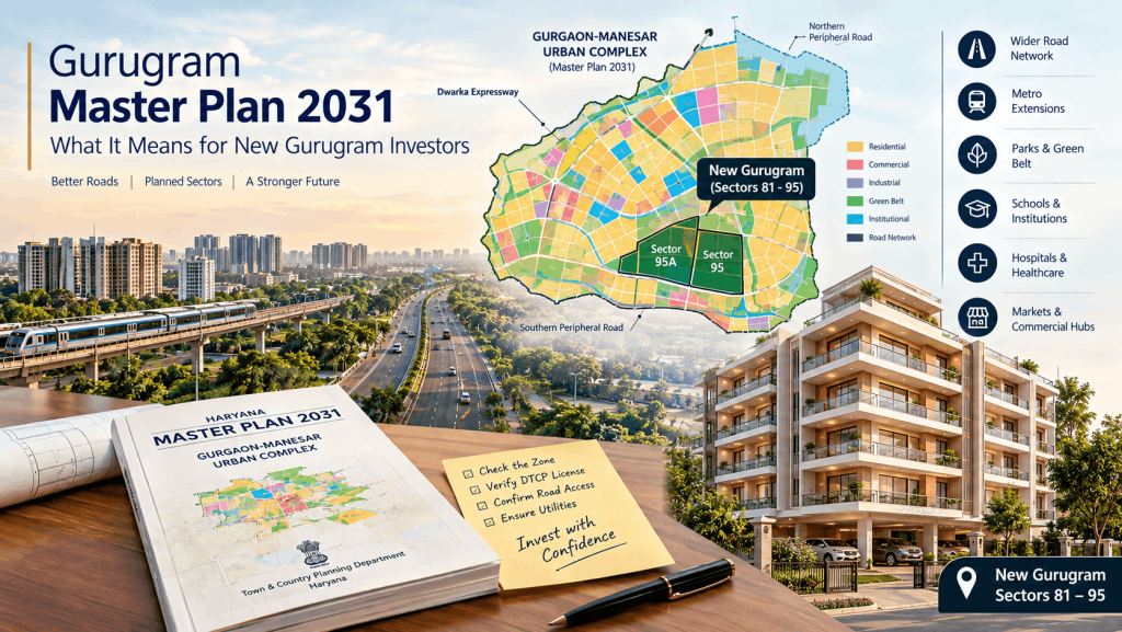 Gurugram Master Plan 2031 — What It Means for New Gurugram Investors