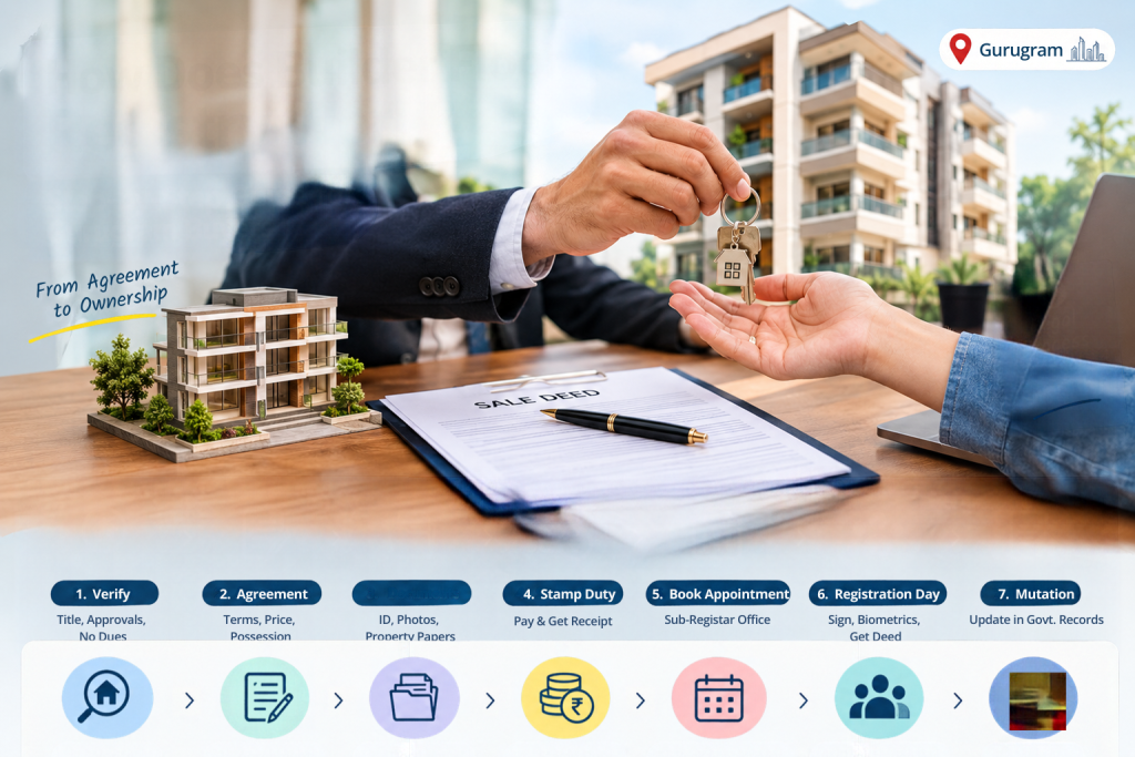 How Does Builder Floor Registry Work A Step-by-Step Guide for Gurugram Buyers